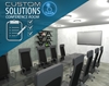 One Touch Custom Solution Conference Room conference room, collaboration, video conference, conference calls, meeting room, audio, video, media room, design, consultation, installation