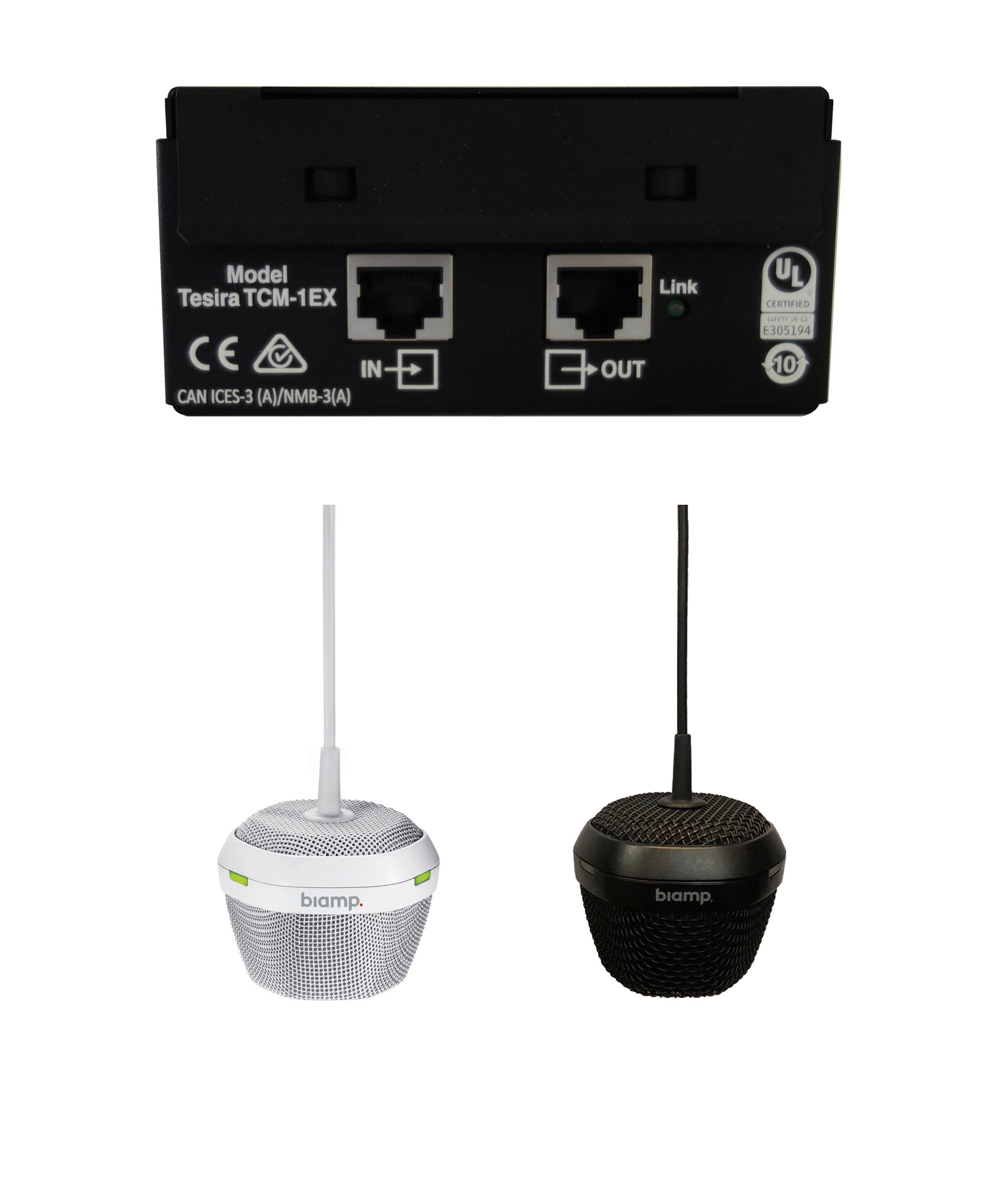 Biamp Parlé TCM-XEX Black 本体 Parlé TCM-XEX Black