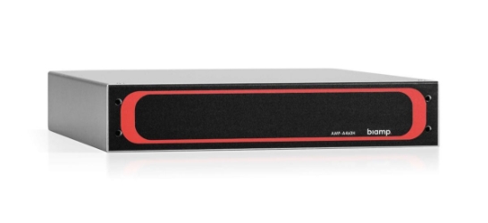 Biamp AMP-A460H AMP-A460H, Biamp, Biamp amplifier, 4 channel amplifier, 60W amplifier, Tesira amplifier, bridgeable amplifier, 70V 100V amplifier, constant voltage amplifier, fanless amplifier, conference room amplifier, classroom audio, half rack amplifier, TesiraFORTE amplifier, commercial audio amplifier