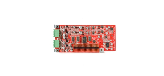 Biamp AudiaFLEX IP-2 Biamp, AudiaFLEX IP-2, IP-2, Audia, mic input card, line input card, input card, phantom power, DSP input, commercial audio, microphone input