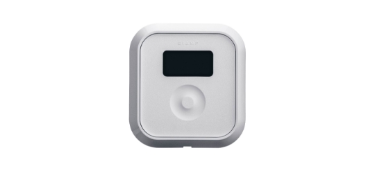 Biamp RED-1f Biamp RED-1f, RED-1f, Remote Ethernet Device, flush mount wall controller, Biamp wall control, DSP control panel, Ethernet control, preset recall, volume control, conference room control, boardroom AV, flush controller