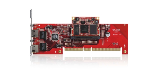 Biamp Tesira DAN-1 Tesira DAN-1, Biamp, Dante card, network interface card, Tesira SERVER card, Dante network, networked audio, audio over IP, Tesira expansion card, Dante interface, digital audio transport, commercial audio networking