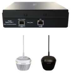 Biamp Tesira TCM-1 White 5M Biamp Tesira TCM-1 5M, TCM-1, Biamp, beamtracking microphone, ceiling microphone, pendant microphone, AVB microphone, conference room microphone, Tesira, hands-free mic, Parle, extended cable, high ceiling microphone, ceiling array mic, white