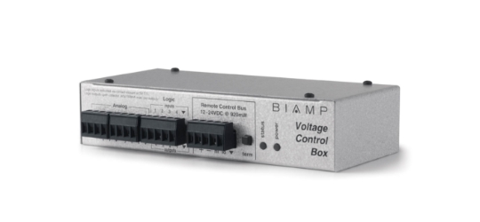 Biamp VOLTAGE CNTRL BOX Biamp Voltage Control Box, VOLTAGE CNTRL BOX, voltage control, control voltage interface, analog control, Biamp control accessory, DSP control, level control, third party control, automation interface, potentiometer control, control interface