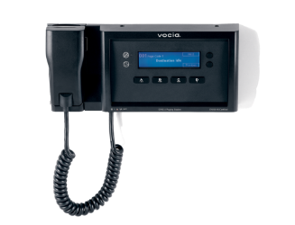 Biamp Vocia EWS-4 Vocia EWS-4, Biamp Vocia EWS-4, emergency wall station, paging station, 4 button paging, voice evacuation, wall mount paging, supervised paging, mass notification, public address, Vocia, Biamp