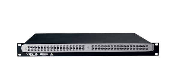 Biamp Vocia MS-1e Vocia MS-1e, Biamp Vocia MS-1e, message processor, message server, stored messages, paging messages, voice evacuation, mass notification, alert tones, networked PA, public address, Vocia, Biamp