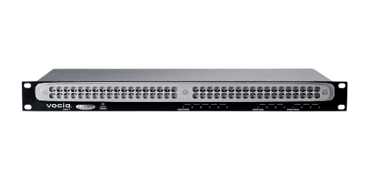 Biamp Vocia VI-6 Vocia VI-6, Biamp VI-6, Biamp Vocia, input device, audio input, CobraNet input, networked audio, background music input, mic input, paging system, voice evacuation, multi-zone audio, public address