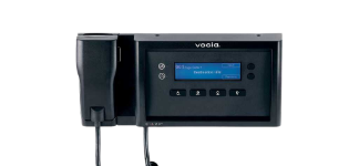 Biamp Vocia WS-4 Vocia WS-4, Biamp WS-4, Biamp Vocia, wall paging station, paging microphone, 4 button paging, zone paging, paging system, voice evacuation, CobraNet, public address, wall mount station, announcement station