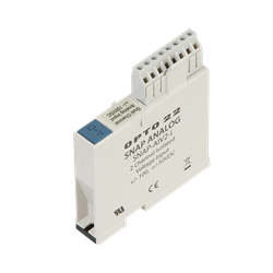 Opto 22 2-CHANNEL ANALOG INPUT ISOLATED +/- 100VDC (SPECIAL CALIBRATION 10hz Default Mode 20) 