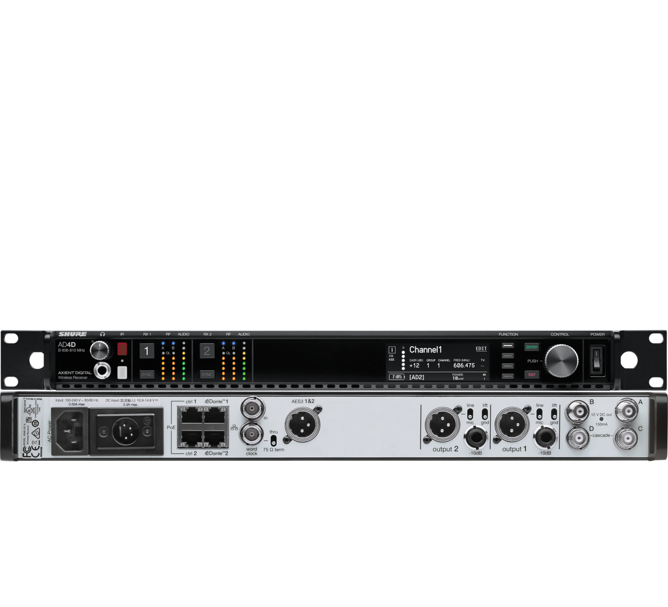 Shure - Shure AD4D-DC=-A #AD4D-DC=-A