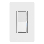 Lutron DVRF-5NE-WH Diva Smart ELV+ Dimmer, Phase Selectable, 250W LED, Neutral Req, White