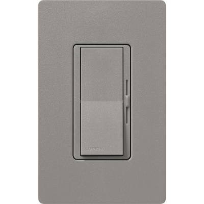 Lutron DVSCSTV-CS Diva 0-10V Dimmer, 8A, 120-277V, Single-Pole/3-Way, Satin Cobblestone
