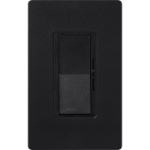 Lutron DVSCSTV-MN Diva 0-10V Dimmer, 8A, 120-277V, Single-Pole/3-Way, Satin Midnight