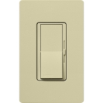 Lutron DVSCSTV-SA Diva 0-10V Dimmer, 8A, 120-277V, Single-Pole/3-Way, Satin Sage