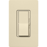 Lutron DVSCSTV-SD Diva 0-10V Dimmer, 8A, 120-277V, Single-Pole/3-Way, Satin Sand