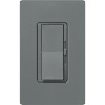 Lutron DVSCSTV-SL Diva 0-10V Dimmer, 8A, 120-277V, Single-Pole/3-Way, Satin Slate