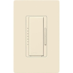 Lutron MA-PRO-AL Maestro PRO LED+ Dimmer, 250W LED/500W ELV/400VA MLV, Phase Selectable, Almond