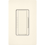 Lutron MA-PRO-BI Maestro PRO LED+ Dimmer, 250W LED/500W ELV/400VA MLV, Phase Selectable, Biscuit