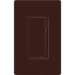 Lutron MA-PRO-BR Maestro PRO LED+ Dimmer, 250W LED/500W ELV/400VA MLV, Phase Selectable, Brown