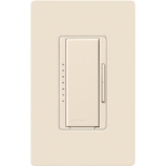 Lutron MA-PRO-LA Maestro PRO LED+ Dimmer, 250W LED/500W ELV/400VA MLV, Phase Selectable, Light Almond