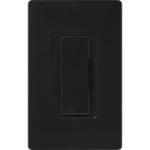 Lutron MA-PRO-MN Maestro PRO LED+ Dimmer, 250W LED/500W ELV/400VA MLV, Phase Selectable, Midnight