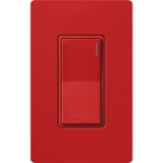 Lutron ST-6ANS-SR Sunnata Touch On/Off Switch, 6A Lighting / 3A Motor, Neutral Required, Signal Red