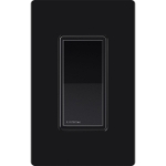 Lutron ST-AS-BL Sunnata Accessory Switch for STCL-153M LED+ Dimmer, Multi-Location, Black