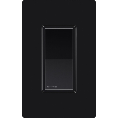 Lutron ST-AS-BL Sunnata Accessory Switch for STCL-153M LED+ Dimmer, Multi-Location, Black