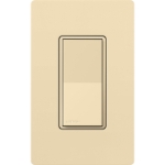 Lutron ST-AS-IV Sunnata Accessory Switch for STCL-153M LED+ Dimmer, Multi-Location, Ivory