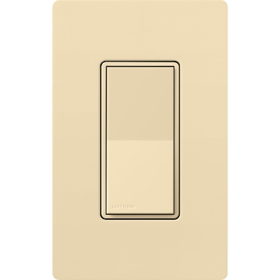 Lutron ST-AS-IV Sunnata Accessory Switch for STCL-153M LED+ Dimmer, Multi-Location, Ivory