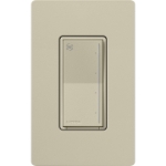 Lutron ST-FSQ-N-CY Sunnata Touch Fan Control, 4-Speed, 1.5A, Neutral Required, Clay