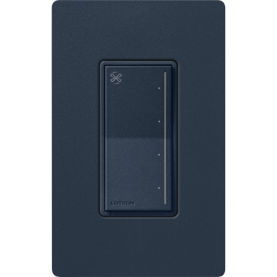 Lutron ST-FSQ-N-DE Sunnata Touch Fan Control, 4-Speed, 1.5A, Neutral Required, Deep Sea