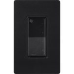 Lutron ST-FSQ-N-MN Sunnata Touch Fan Control, 4-Speed, 1.5A, Neutral Required, Midnight