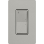 Lutron ST-FSQ-N-PB Sunnata Touch Fan Control, 4-Speed, 1.5A, Neutral Required, Pebble