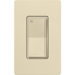 Lutron ST-FSQ-N-SD Sunnata Touch Fan Control, 4-Speed, 1.5A, Neutral Required, Sand