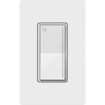 Lutron ST-FSQ-N-WH Sunnata Touch Fan Control, 4-Speed, 1.5A, Neutral Required, White