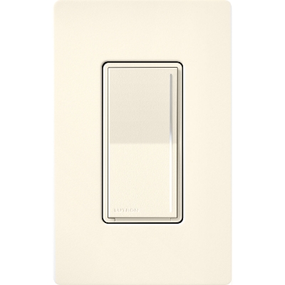 Lutron ST-PRO-N-BI Sunnata PRO LED+ Touch Dimmer, Phase-Selectable, 250W LED, Neutral, Biscuit