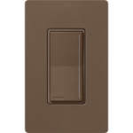 Lutron ST-PRO-N-EP Sunnata PRO LED+ Touch Dimmer, Phase-Selectable, 250W LED, Neutral, Espresso