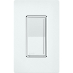 Lutron ST-PRO-N-GL Sunnata PRO LED+ Touch Dimmer, Phase-Selectable, 250W LED, Neutral, Glacier White