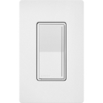 Lutron ST-PRO-N-SW Sunnata PRO LED+ Touch Dimmer, Phase-Selectable, 250W LED, Neutral, Snow White