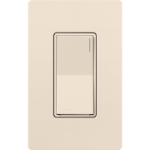 Lutron ST-RS-LA Sunnata Companion Switch for ST-6ANS, Multi-Location On/Off, Light Almond