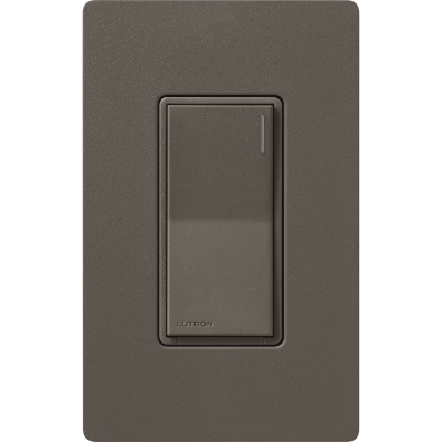 Lutron ST-RS-TF Sunnata Companion Switch for ST-6ANS, Multi-Location On/Off, Truffle