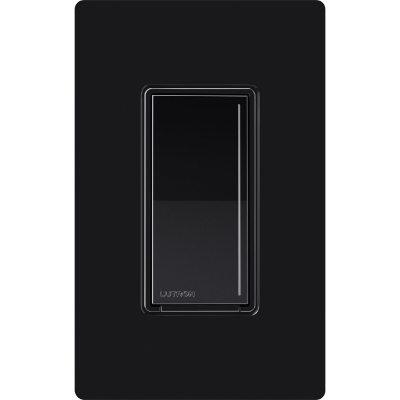 Lutron STCL-153M-BL Sunnata LED+ Touch Dimmer, 150W LED, No Neutral, Single Pole/3-Way, Black