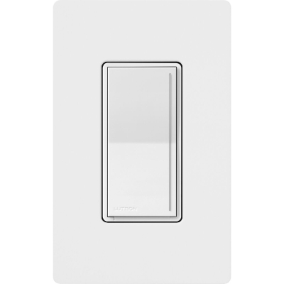Lutron STCL-153M-WH Sunnata LED+ Touch Dimmer, 150W LED, No Neutral, Single Pole/3-Way, White