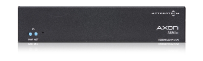 QSC Attero Tech Axon A8Mio 8-channel Dante/AES67 audio interface