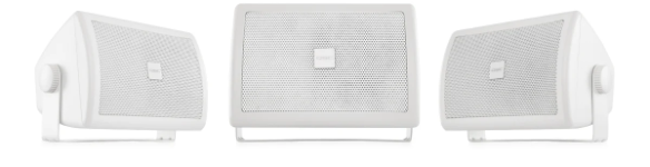 QSC AC-S4T-WH AcousticCoverage 4.5-inch two-way surface-mount loudspeaker, white