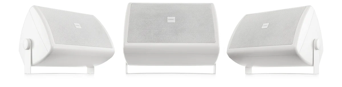 QSC AC-S6T-WH AcousticCoverage 6.5-inch two-way surface-mount loudspeaker, white