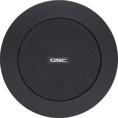 QSC AD-C.SAT-BK AcousticDesign 2.75-inch satellite ceiling loudspeaker, black