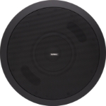 QSC AD-C.SUB-BK AcousticDesign 6.5-inch dual voice-coil ceiling subwoofer, black