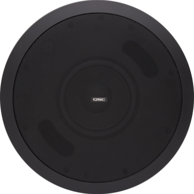 QSC AD-C.SUB-BK AcousticDesign 6.5-inch dual voice-coil ceiling subwoofer, black